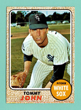 1968 Topps #72 Tommy John NM Near Mint Chicago White Sox