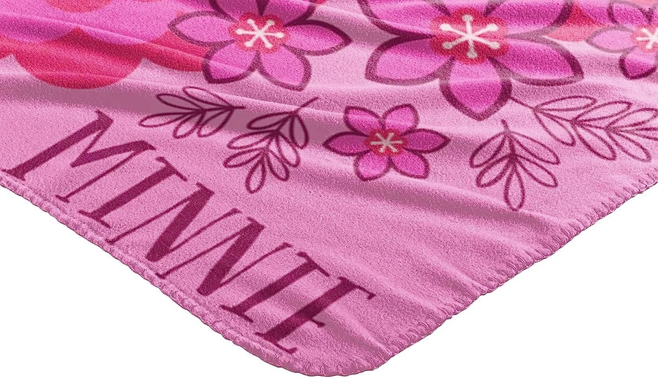 Флисовое одеяло Disney Junior Minnie Mouse Throw So Many Bows 45 «X60» - Изображение 2 из 4