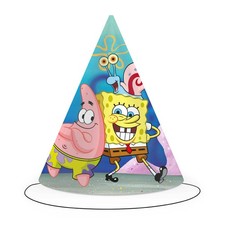 SpongeBob Party Hats (pack of 6)