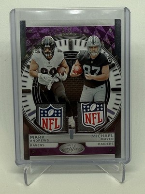 Mark Andrews, Michael Mayer 2023 Panini Certified Dual NFL Shield /5