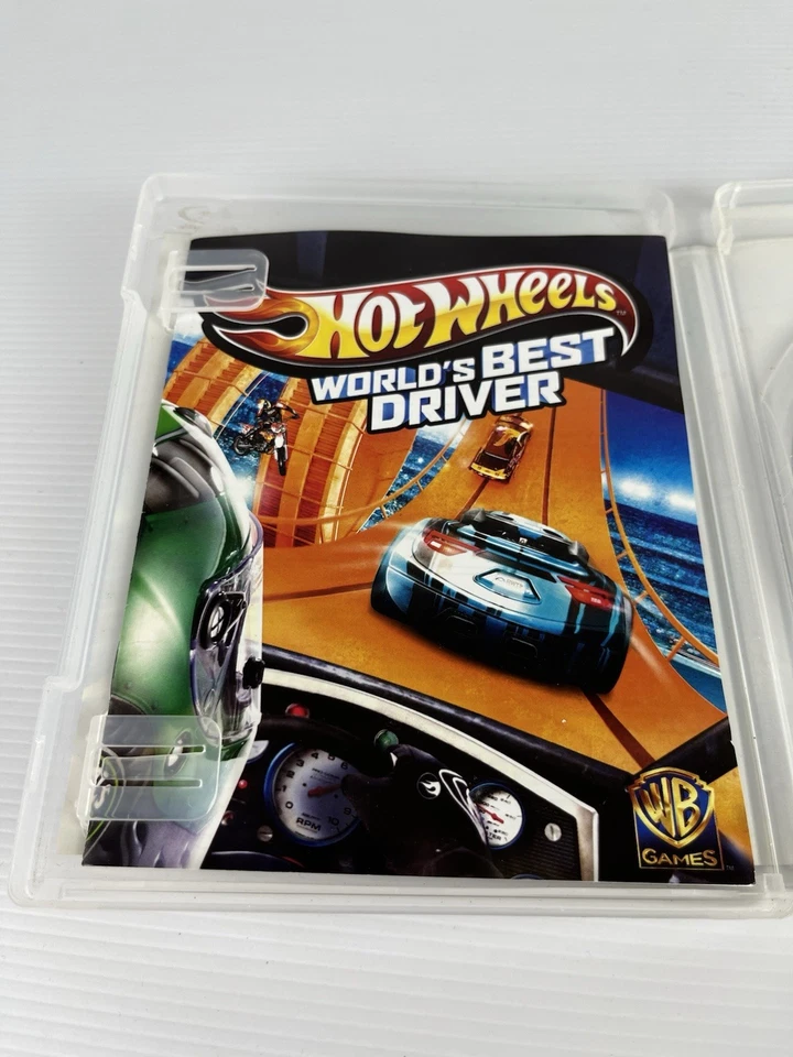 Hot Wheels Worlds Best Driver PlayStation 3 Game PS3 Manual Complete VGC - Image 4 of 4