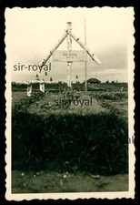 Soldatengrab 1942 - Artillerie-Regiment 123 - 8/AR 123 - WK2 Foto 6x9cm