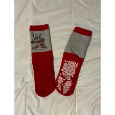 90s Vintage Taz Looney Tunes Socks With Grip Design Traction