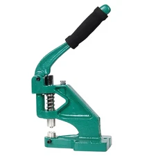 Yessources Grommet Tool Kit 900 pcs Eyelets Washers #0/#2/#4 Hand Press Machine