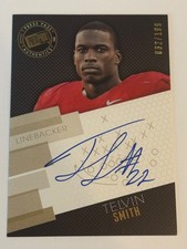 2014 Press Pass Gold TELVIN SMITH Autograph Florida State AUTO Jaguars # 32/199