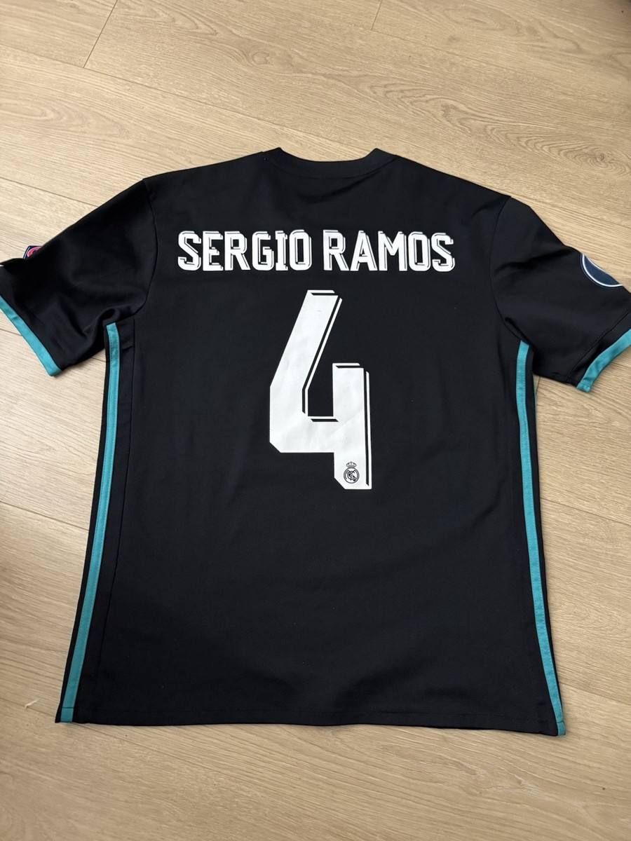 Authentic Sergio Ramos Jersey Real Madrid Size Men's Medium | eBay