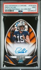 2023 Bowman University Chrome Sapphire Football Cards Checklist and Odds 9