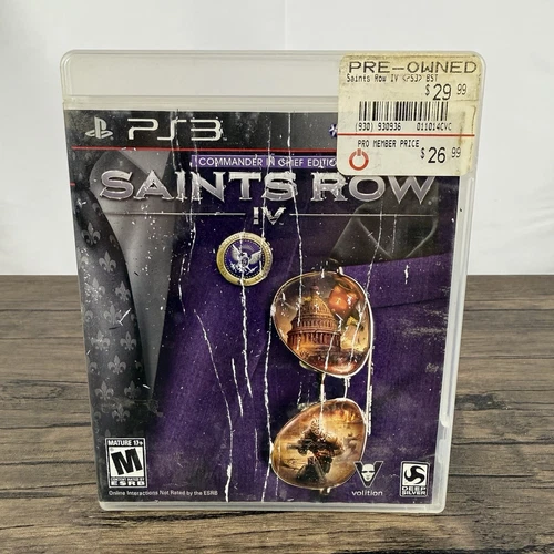 Saints Row IV -- Commander in Chief Edition (Sony PlayStation 3, 2013) PS3