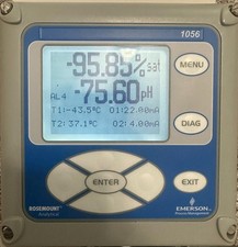 Rosemount 1056 Analytical Dual Channel Transmitter 1056-02-22-35-AN