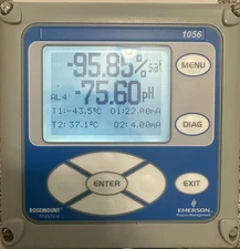Rosemount 1056 Analytical Dual Channel Transmitter 1056-02-22-35-AN
