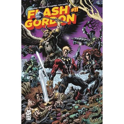 Flash Gordon #11 Cover B Kyle Hotz Variant Mad Cave Studios