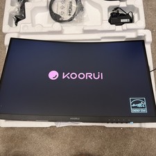 KOORUI 24 Inch Curved Computer Monitor, Full HD 1080P 100Hz Gaming 24 