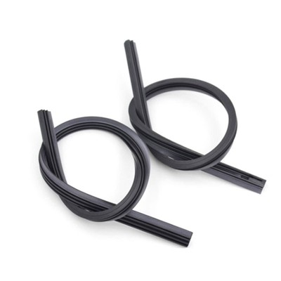 2PCS Silicone 26 Inch Car Bus Universal Frameless Windshield Wiper Blade Refi ZR