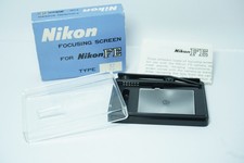 MINT w/Box Nikon Focusing Screen Type E for Nikon FE Grid Screen JAPAN