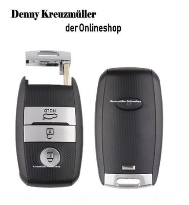 SCHLÜSSEL GEHÄUSE MIT 3 TASTEN KEYLESS FÜR KIA SPORTAGE NIRO SORENTO OPTIMA RIO
