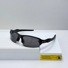 Oakley Flak 2.0 Polarized Sunglasses OO9271 Matte Black Frame Black Lens