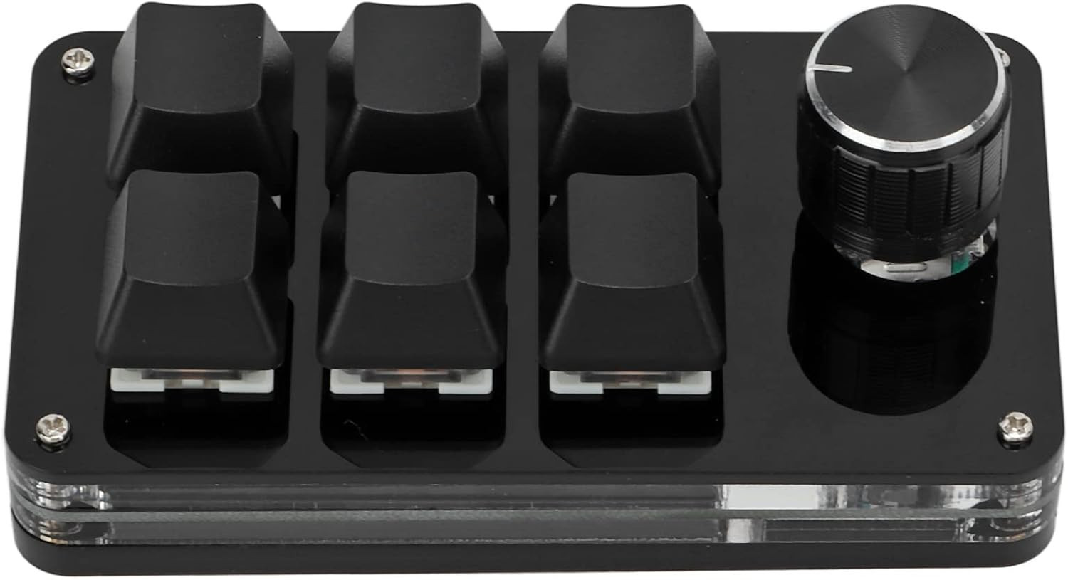 Mini Macro Mechanical Gaming Keyboard, 6 Keys One Handed USB