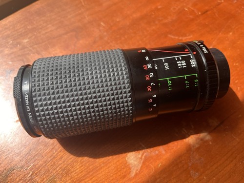 MC Auto Zoom 80-200mm f/3.9 Telephoto Lens 55mm Filter Thread – Vintage