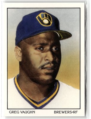 1990 Brewers Greg Vaughn B8 1990 Score Score + GIFT