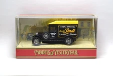 Models of Yesteryear Y-47 1/39 Sc Lindt & Sprungli 1929 Morris Light Van Diecast