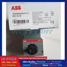 1PC Brand New ABB MS116-16 10-16A Manual Engine Starter SPOT STOCK
