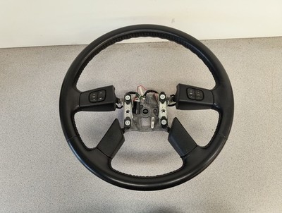 2005-2009 Saab 9-7X 97X Leather Steering Wheel w/ Audio Switch 15252825 OEM