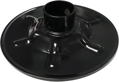 Lippert Hall Effect Ground Control 3.0 Replacement Rear Jack Foot Pad, black 