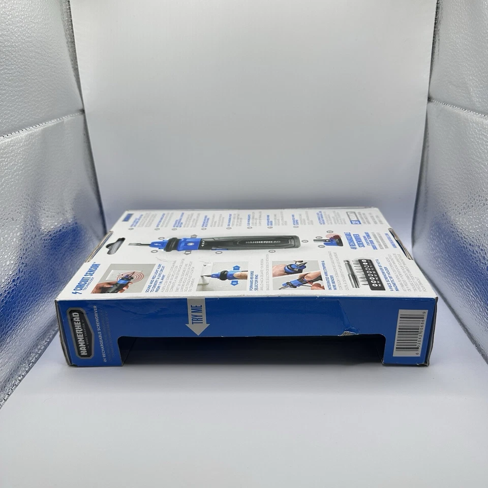 Destornillador recargable Hammerhead circuito de litio 4V nuevo Foto 4 de 4