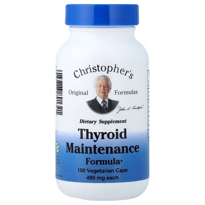 Thyroid Maintenance Formula, 100 Vegetarian Caps