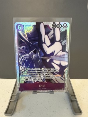 Bandai One Piece CCG Enel OP15-060 Special Blocker Holo 8000 Power English