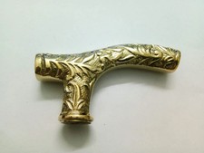 Solid Brass handle for walking stick canes