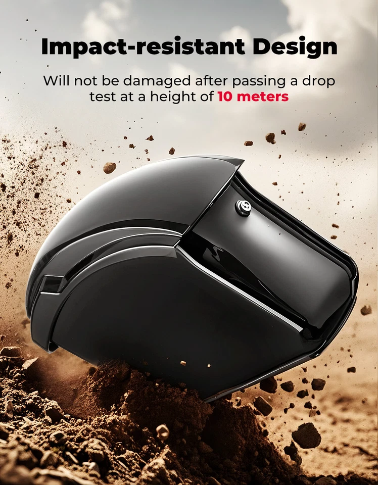 Alforjas rígidas universales para motocicleta 22L bolsa de equipaje para Dyna V-Rod Vstar 650VTX Foto 4 de 4