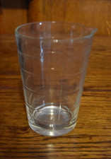 8 Oz Heavy Glass Measuring Beaker Dark Room Chemical w/ Spout Kodak 