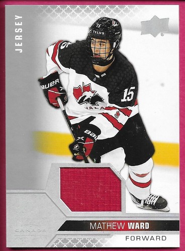 2022-23 Upper Deck UD Team Canada Juniors Hockey Jersey ''You Pick from list'' - Picture 35 of 108