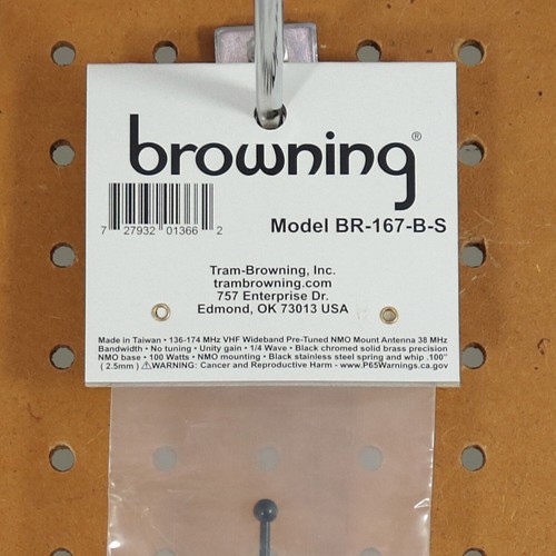 Browning BR-167-B-S 160 Watt Breitband 136 MHz bis 174 MHz Unity-Gain Antenne... - Bild 7 von 8