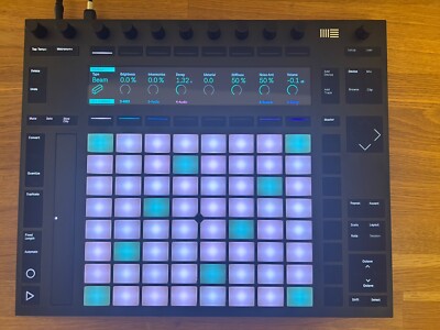 Ableton Push 2  mit Decksaver und  Live 12 Suite