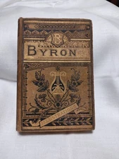 The Poetical Works of LORD BYRON with Notes, His Life, etc ILLUSTRATED GOLD GILT