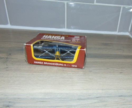 Vintage Edison Air Line - Hansa Brandenburg D.I Model Plane Aircraft 1:72 Boxed - Picture 4 of 20