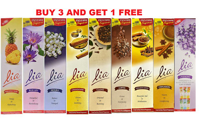 Lia Insence Sticks- Immerse Your Soul Refreshing Floral Smell