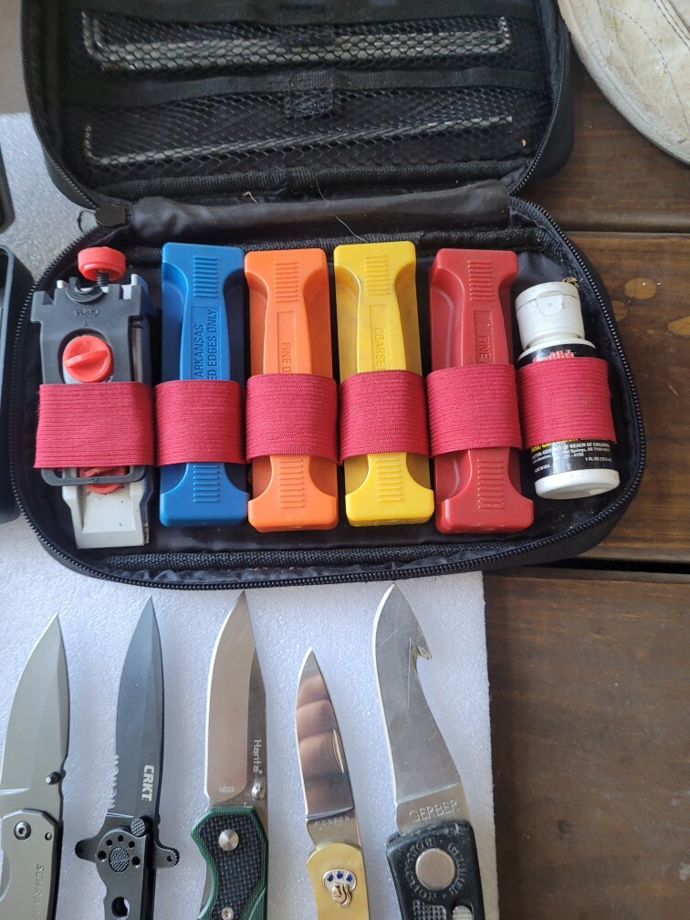 Huge knife lot collection gerber sog case leatherman knives multitools