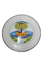 Villeroy & Boch, DESIGN NAIF, #2 Noah's Ark, Salad Plate, 8 1/4"