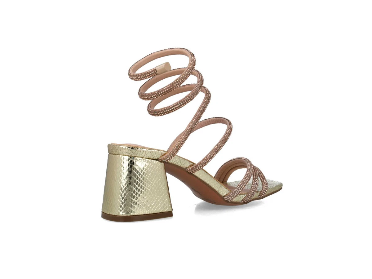 MENBUR SANDALI CON TACCO DONNA ESTATE 23790 00 LEPUS GOLD eBay