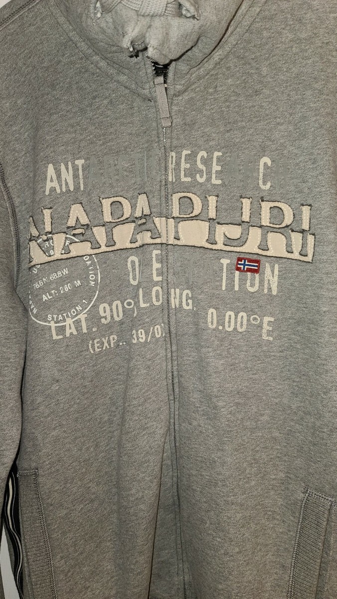 napapijri BROLO N0Y5ZH sweatshirt GRAYcolor size xxl shipping from