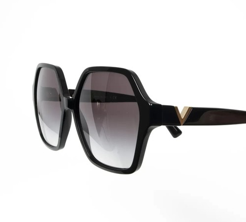 VALENTINO VA4088 3001/8G Sunglasses Authentic Women's Square Gray Gradient Italy - Picture 4 of 9