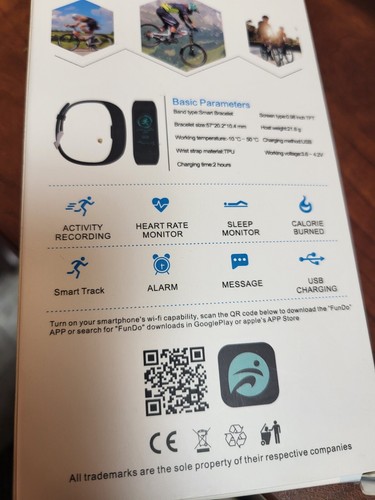 NIB Smart Bracelet Fitness Tracker - Picture 2 of 5