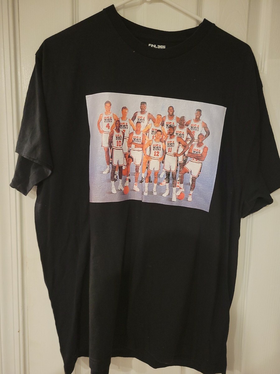 ウェア Vintage Jordan Dream Team Shirt 90's Vintage Chicago Bulls T-shirt Jordan pippen Rodman 90s nba