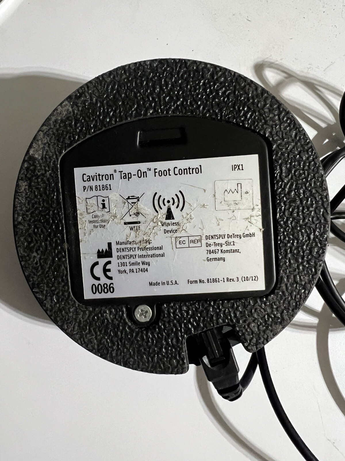 Cavitron Jet plus Gen 137 Foot pedal Wired eBay