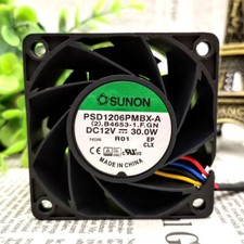 1 pcs SUNON PSD1206PMBX-A 6038 12V 30.0W 6cm Server Cooling Fan