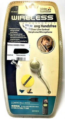 Cellular Innovations Silverline Earbud Handsfree for Nokia