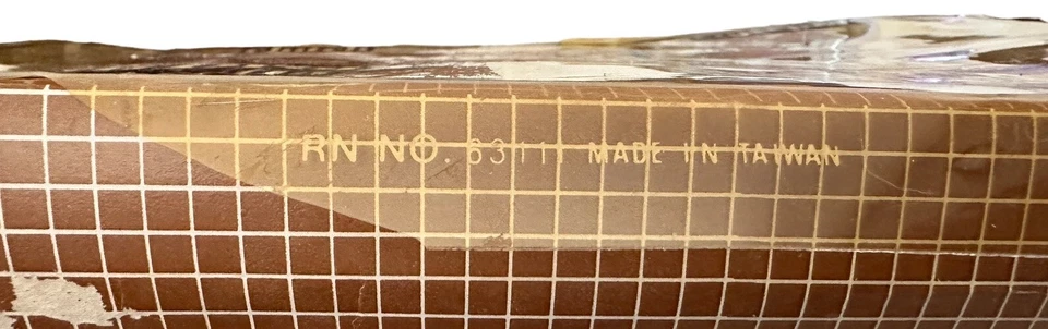 Juego de paraguas de diseño vintage con gota de lluvia para monedas marrón blanco nailon Foto 4 de 4